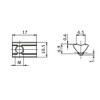 100x T-Slot Nuts 6 St M6 Slot 6 Type I