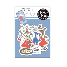 Kamio Japan Moomin Seal Mini Deco Collage Sticker Lovely Lunch 218145