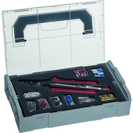 NWS 338-23 Crimping Pliers and Ferrules Assortment in Sortimo L-Boxx Mini