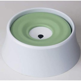 N&S Pet Water Filter, No Wet, Splash Proof, Spill Proof, Spill Proof, No Spills, Large Capacity, 1,200 ml (Green)