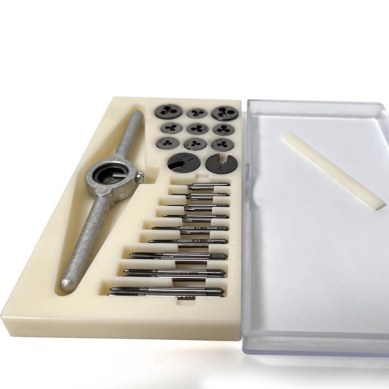 FUZIDDN 31PCS Micro Tap and Die Set M1 to M2.5