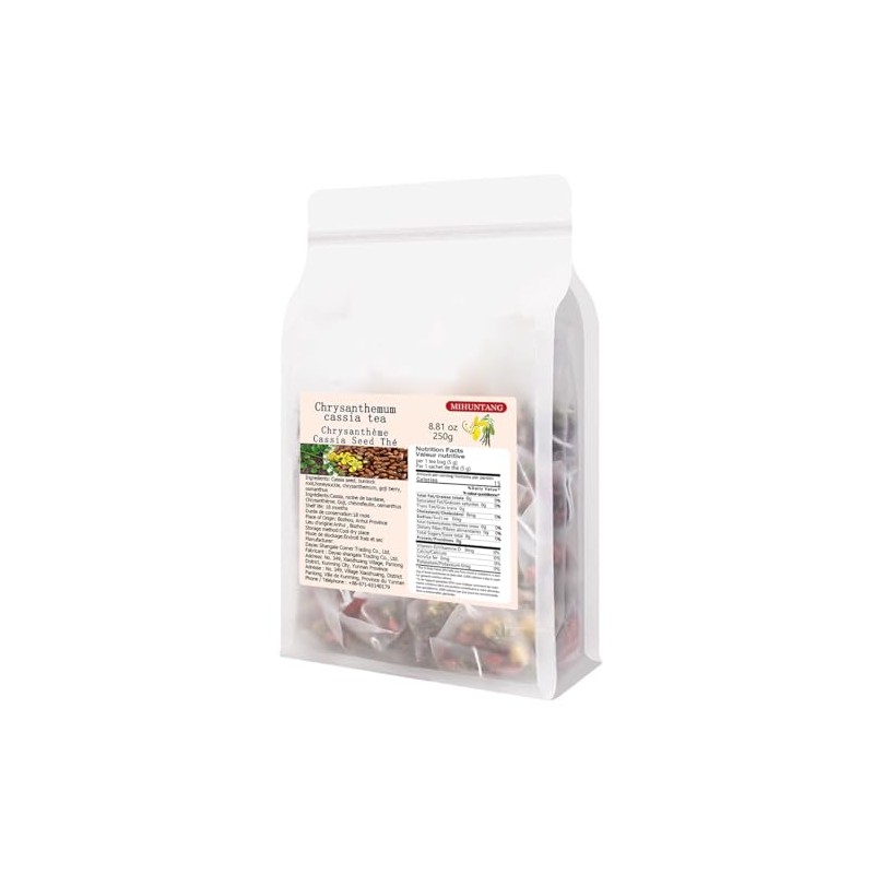 Chrysanthemum cassia seed tea 8.81oz (5g×50packets) Combination health tea 250g