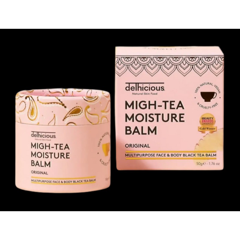 Delhicious Migh-Tea Moisturise Multipurpose Balm Original, 140 gr.