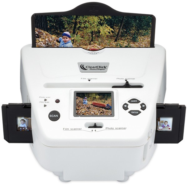 ClearClick Photo to Digital Photo, Slide, and Film Scanner with