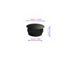 ZYYC 30 Pcs Black Plastic Hole Plugs, 16mm (5/8")