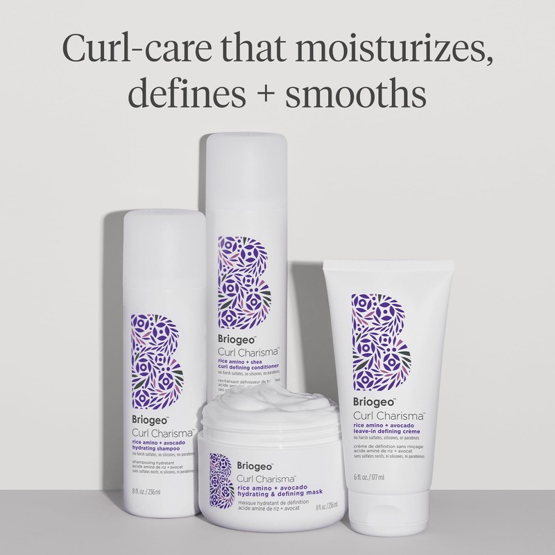 Briogeo Curl Charisma Rice Amino + Avocado Hydrating Conditioner, Define