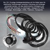 liangren 13-Pin Trailer Socket with 2 m Cable, Waterproof Towing
