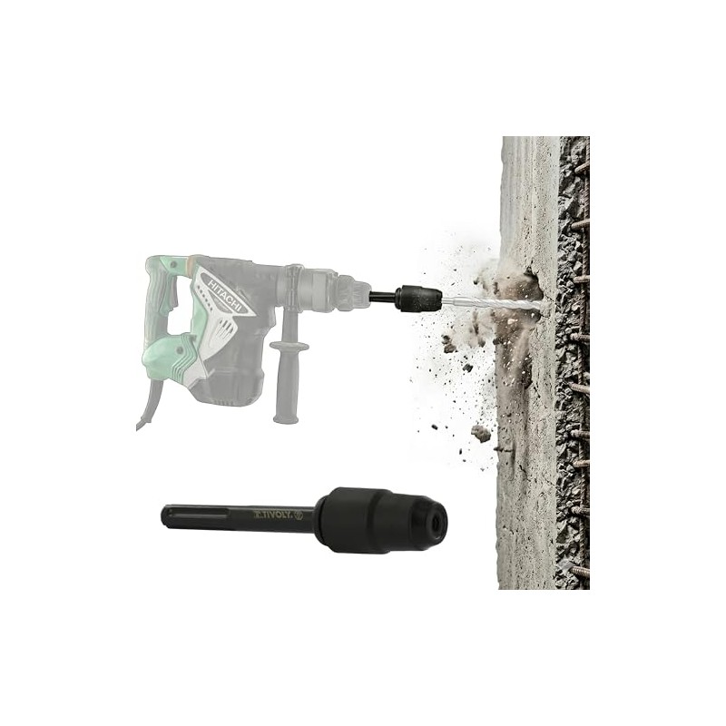 TIVOLY - Adattatore SDS Max a SDS Plus Professional -