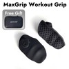 GANWOYS MaxGrip Biomechanical Workout Grip - Ergonomic Anti-Slip Solution for