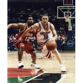 MIKE BIBBY UNIVERSITY OF ARIZONA WILCATS 8X10 SPORTS ACTION PHOTO