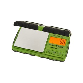 Tuff Weigh TUF1000 On Balance Pocket Weighing Scales Orange or Green 0.1g x 1000g-Green