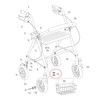 Stem Bearings for Drive 10257 Rollator - (Set of 2)