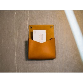 Wall Mount Soft Leather Hanging Storage Organizer Mail Sorter, Letter Holder, Key Rack for Entryway, Bedroom, Home Office, Dorm Room (Natural)