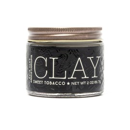 18.21 MAN MADE CLAY 2 OZ #CLY2 THICKEN AND TEXTURIZE HAIR mixture of clay, wax,