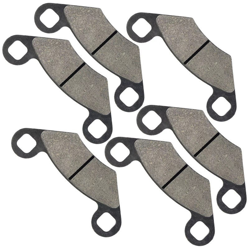 Caltric Front Rear Brake Pads for Polaris Predator 500 2003