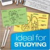 Oxford(R) Colored Recycled Index Cards, Ruled, 3in. x 5in., Canary,