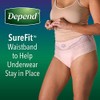 Depend Night Defense Incontinence Overnight Underwear for Women, Medium, Medium,