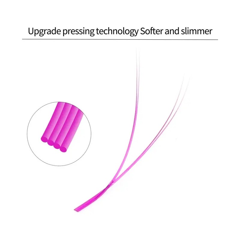 Extensiones De Pestañas Xiusuzaki, Con Forma De Y, Triple Pu