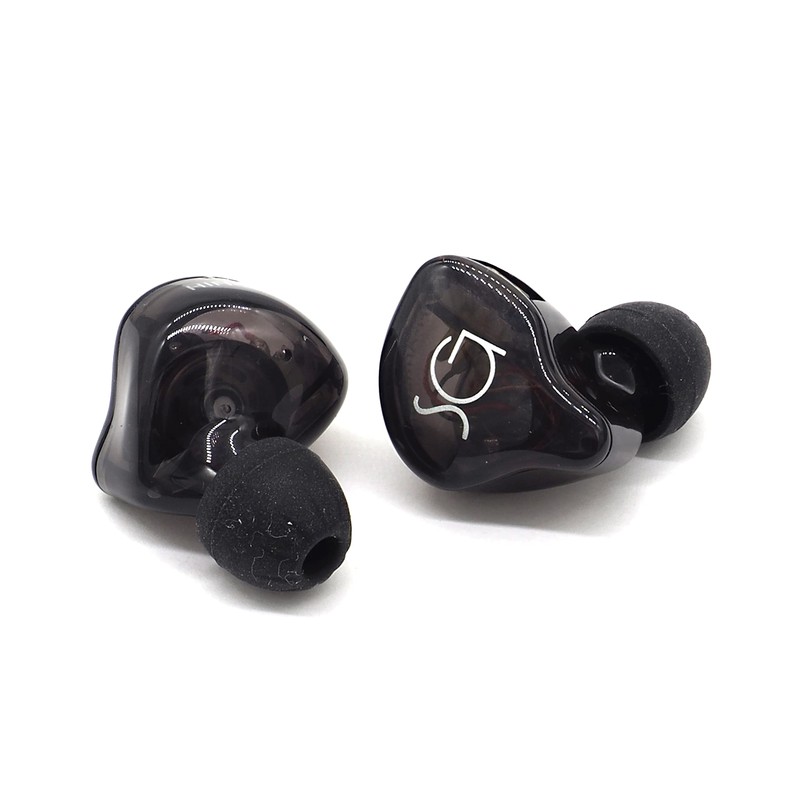 SoundsGood SE01 BK Hybrid In-Ear Earbuds with 1BA+1DD Black