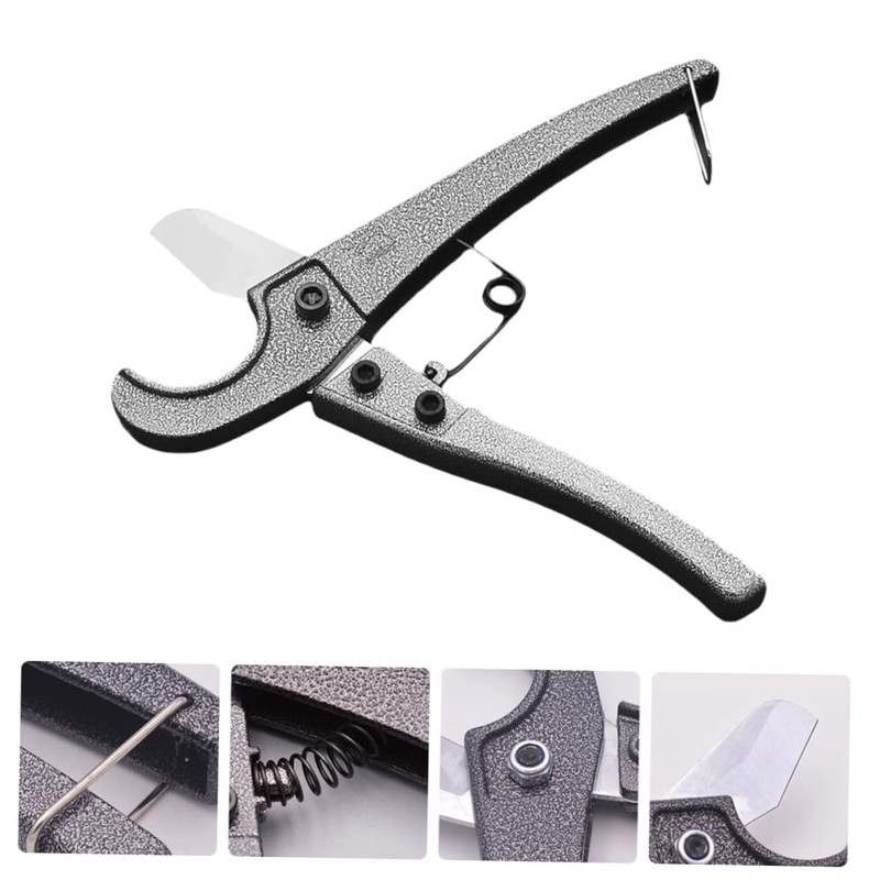 TEHAUX Ratcheting Tube Cutter One Hand Fast Cutting Tool for