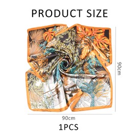 EHDWXVZM 1 Piece Summer Women's Headscarf, Silk Headscarf, Satin Headscarf, Women's Hair Scarf, Headscarf for Women Hair, Silk Headscarf for Sleeping, multicoloured