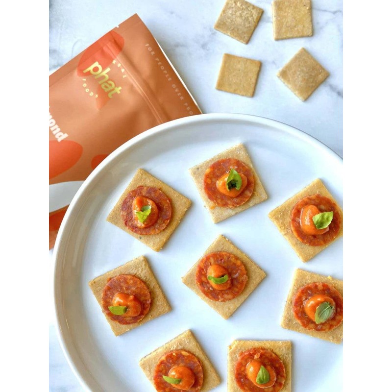 Real Phat Foods Almond Flour Crackers by Real Phat Foods