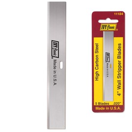 IVY Classic 11184 4" Wall Scraper Blades, USA, 5 Pack