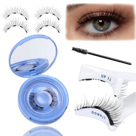 Wimpern Magnetische Wimpern Natürlich Look Magnet Wimpernn mit Zange Magnetische Wimper Ohne Eyeliner zu Ohne Kleber Magnetic Lashes Set Natural Magnetwimpern Wiederverwendbar für Make-up Party