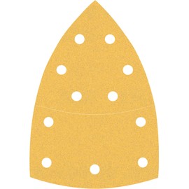Bosch Professional Expert C470 Sandpaper with 11 Holes (for Hardwood, Paint on Wood, 102 x 62, 93 mm, 120 Grit, Accessories, Multi-Sander) Pack of 10