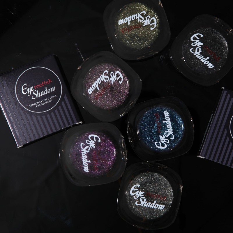 MAFFICK Sombra de Ojos Metálica, Resistente al Agua (02)