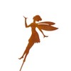 Qcwwy Decorative Garden Stakes, Garden Fairies Metal Art Garden Stakes