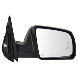TRQ Right Mirror without Memory Passenger Side Compatible with 2014-2017 Toyota Sequoia TO1321336