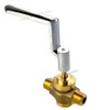 Sunrise Kitchen Supply Gas Burner Ball Valve with Handle for