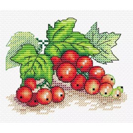 MP Studia Red Currant SM-515 MP Studia Counted Cross Stitch Kit
