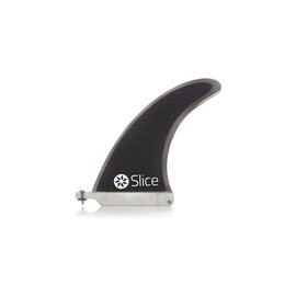 Slice RTM Hexcore 9" Centre Fin - Smoke - Size- Base: 144.407 mm Height: 233.057 mm Rake: 93.808 mm