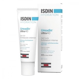ISDIN UreadinUltra40, Gel Oil Exfoliante Que Reduce El Engrosamiento Localizado En Piel Y Uñas Muy Engrosadas, Con Un 40% De Urea ISDIN, Glicerina y Ácido Láctico - 30 ml