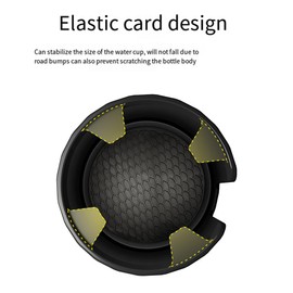 CosyCaya 1 PCS Cup Holder Expander Upgraded Extender Cup Holder with Offset Option for Car