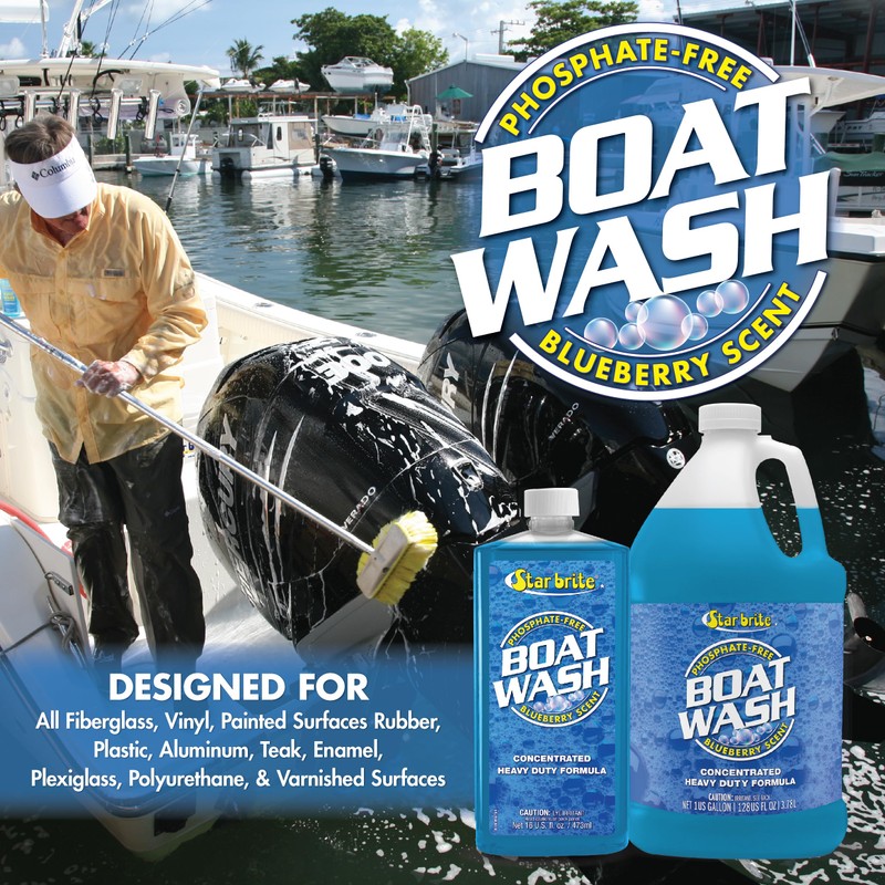 Star brite Concentrated Boat Wash - Biodegradable, Phosphate-Free , 1