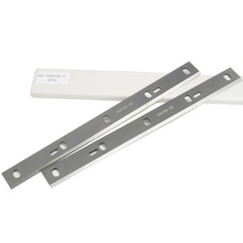 Ninehole 2 pieces HSS planer blades 258 mm, 258 mm planer blade blades suitable for Scheppach HMS1080, HMS1050, HMS1070 (Type 1), 258 x 22 x 2 mm