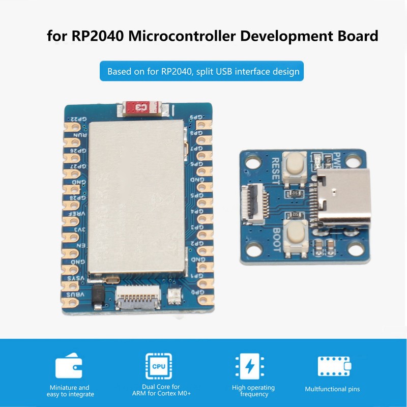 Microcontroller Development Board Split USB Interface Bluetooth 5.1 Dual Mode