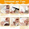 Siumir 12 Pezzi Stabilizzatore per Ricamo A4 29,7x21cm, Carta Tracciabile