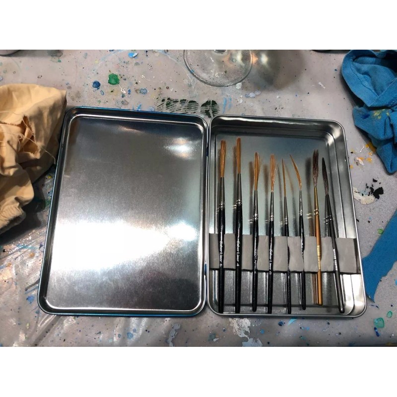 Von Dago "Pro-Series" / Andrew Mack LEAK PROOF Metal BRUSH