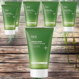 Dr.G skin tone improvement, exfoliation, skin moisture, green deep foaming scrub, 6 pieces 120g / 닥터지 피부톤개선 각질제거 피부촉촉 그린 딥 포밍 스크럽 6개 120g