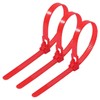 ShopXJ 100 Pcs Set (8 x 200 mm) Red Color