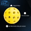 TZWAY Indoor and Outdoor Pickleball Balls - USAPA Approved -