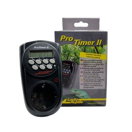 Lucky Reptile Pro Timer II - Seconds Timer with Interval Control - Digital Timer Socket with 8 Configurable Programs - Timer Terrarium - Digital Timer - 3500 W