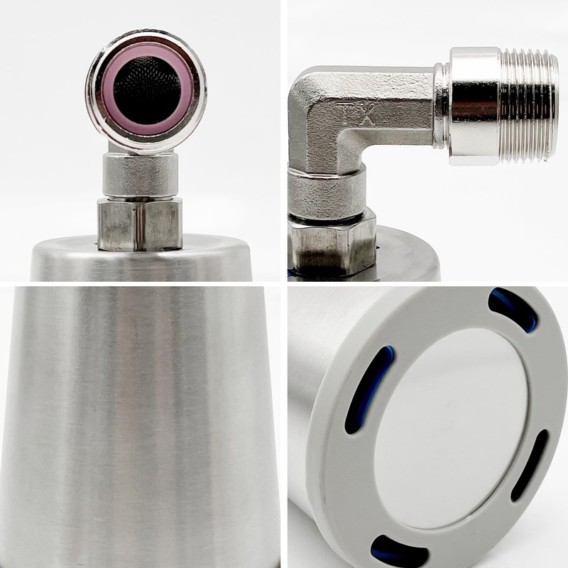 HEN-NICE 2 PCS 304 Steel Water Float Valve, Water Level