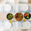 SANLEHAUSE Table Runner Linen Beige 32 x 220 cm, Tablerunner