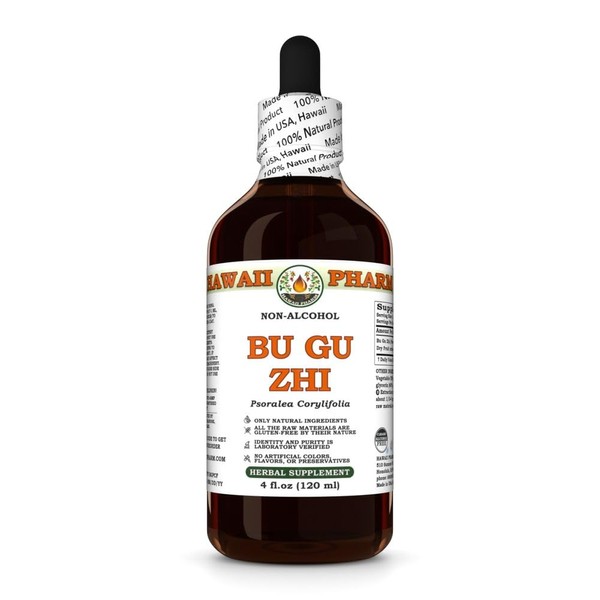 Bu Gu Zhi (Psoralea Corylifolia) Dry Fruit Glycerite, Made in