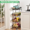Fruit Basket Kitchen Pantry Organizers and Storage - 4 Tier